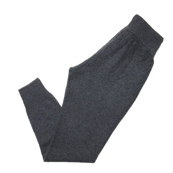 NWT White + Warren Lounge Pant in Charcoal Heather Gray Cashmere Knit Jogger XS - Picture 6 of 6